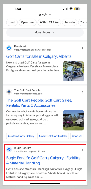 Google Search Ranking